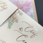 Pastel Renkli Davetiyeler